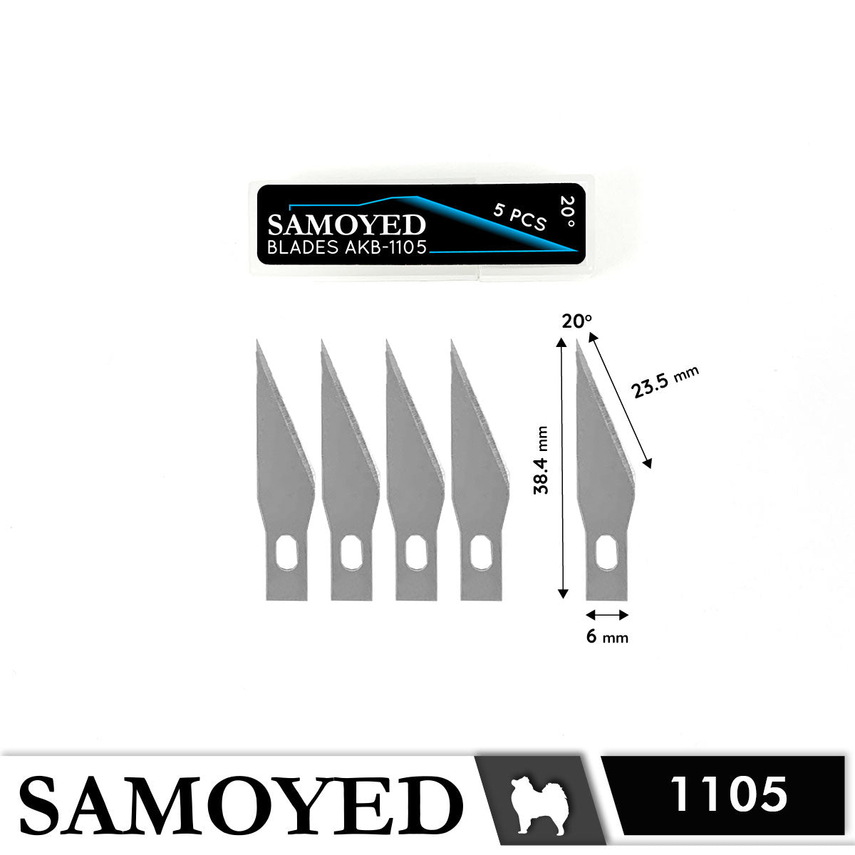 Art Knife Blades Samoyed AKB