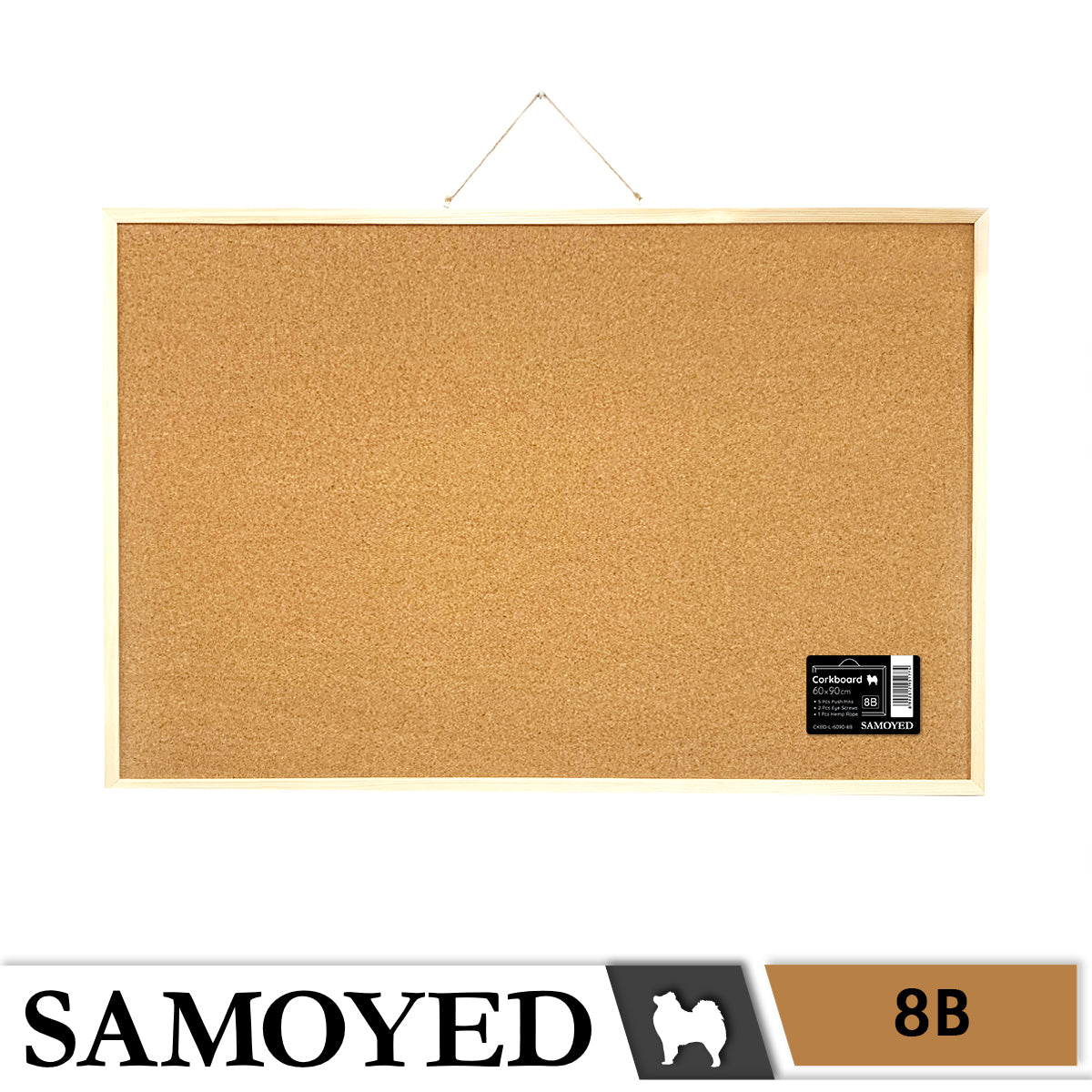 Corkboard Samoyed CKBD-L 60 x 90 cm