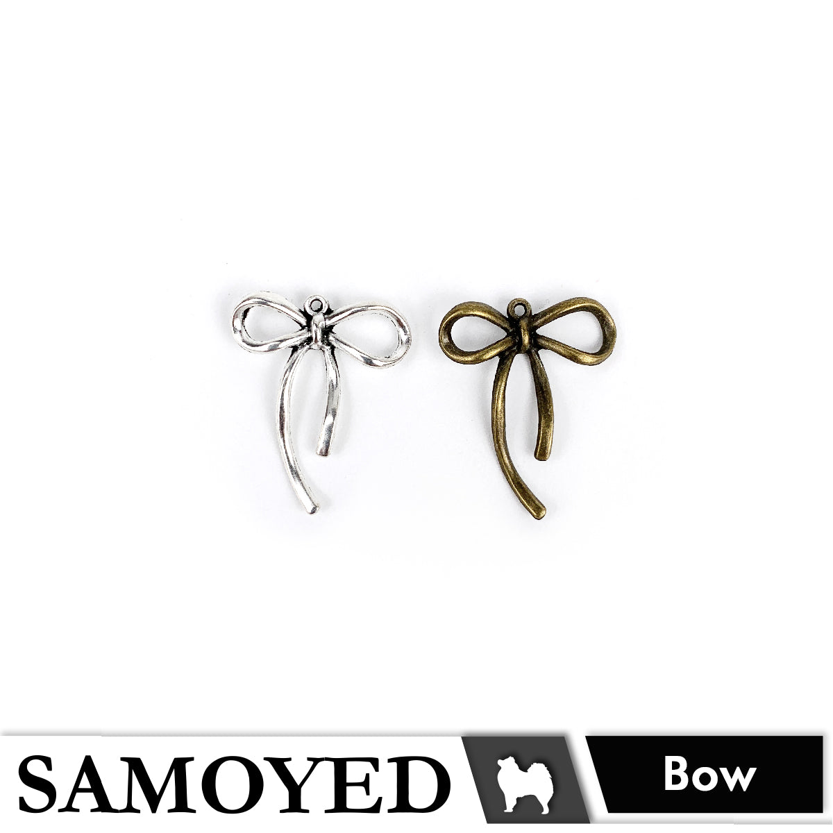 Accessory Charm Samoyed CHRM-PD-VG1 5 Pcs