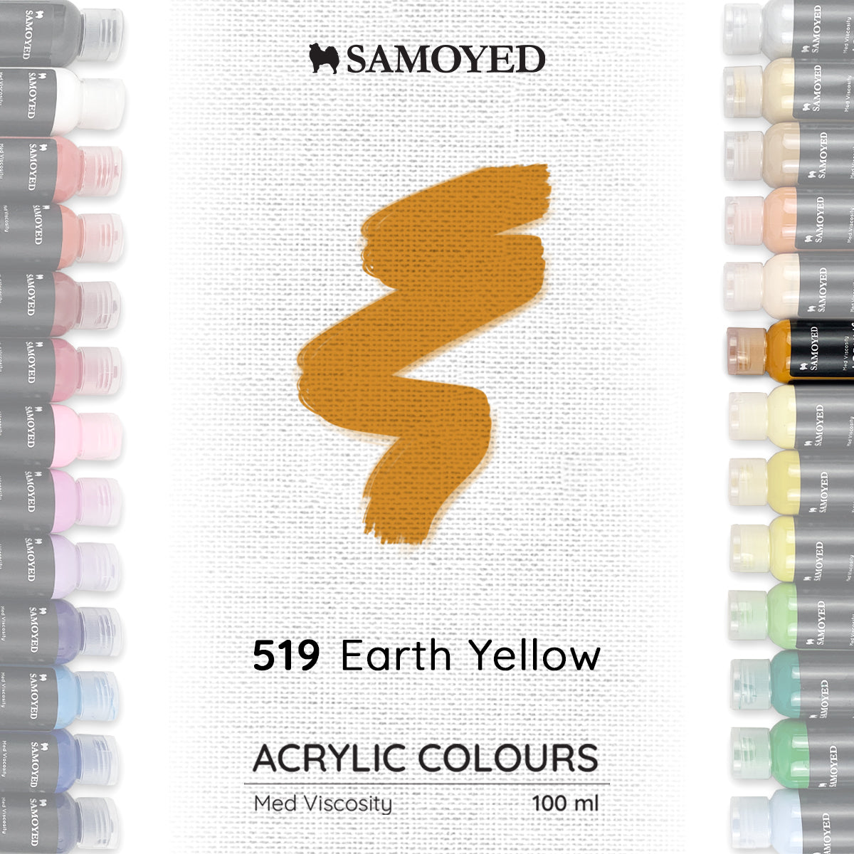 Acrylic Colour 100 ml Samoyed ACP-M