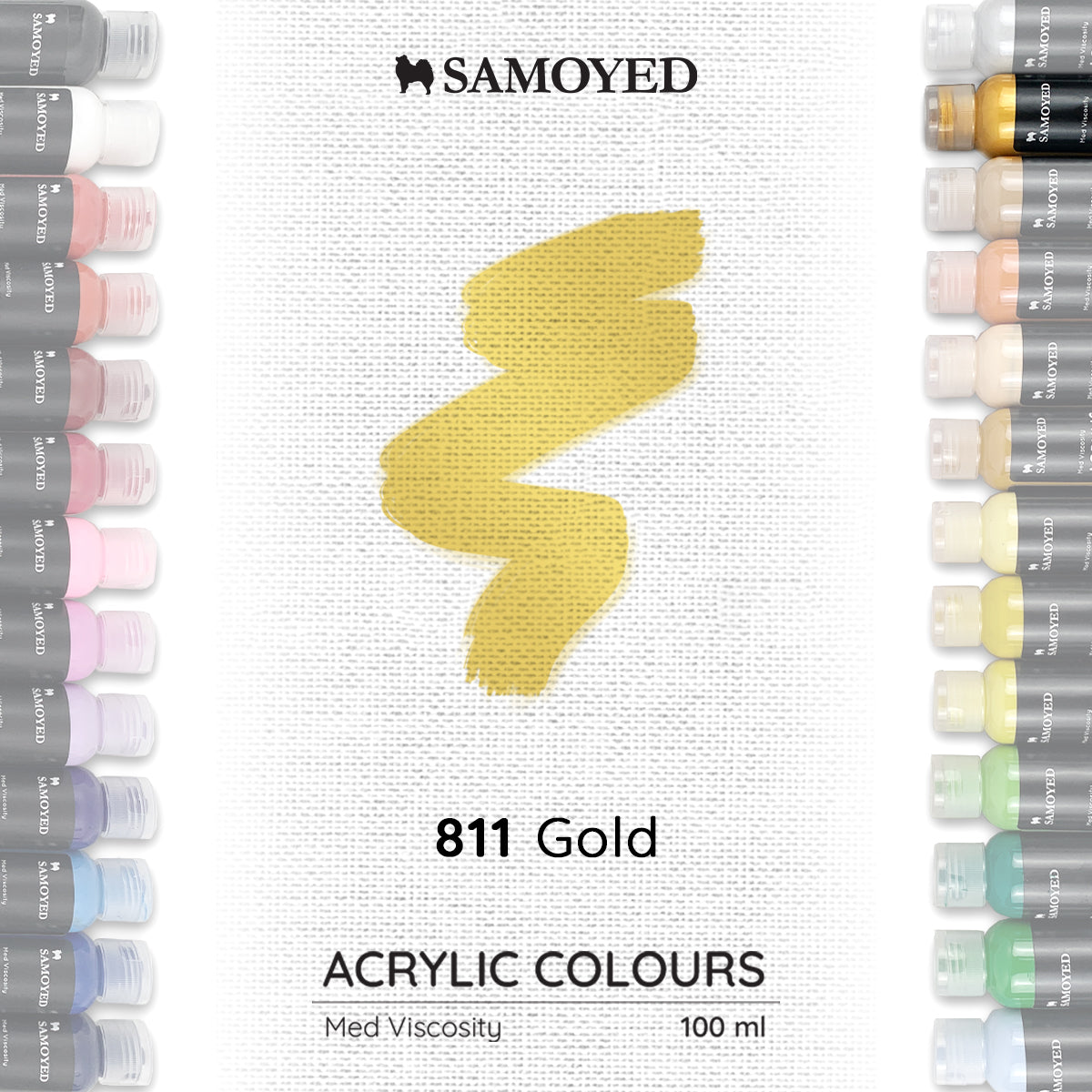 Acrylic Colour 100 ml Samoyed ACP-M