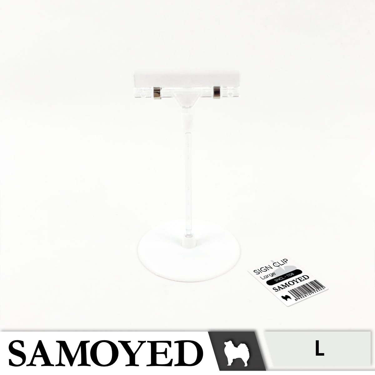Sign Clip Samoyed SNCL-TO8