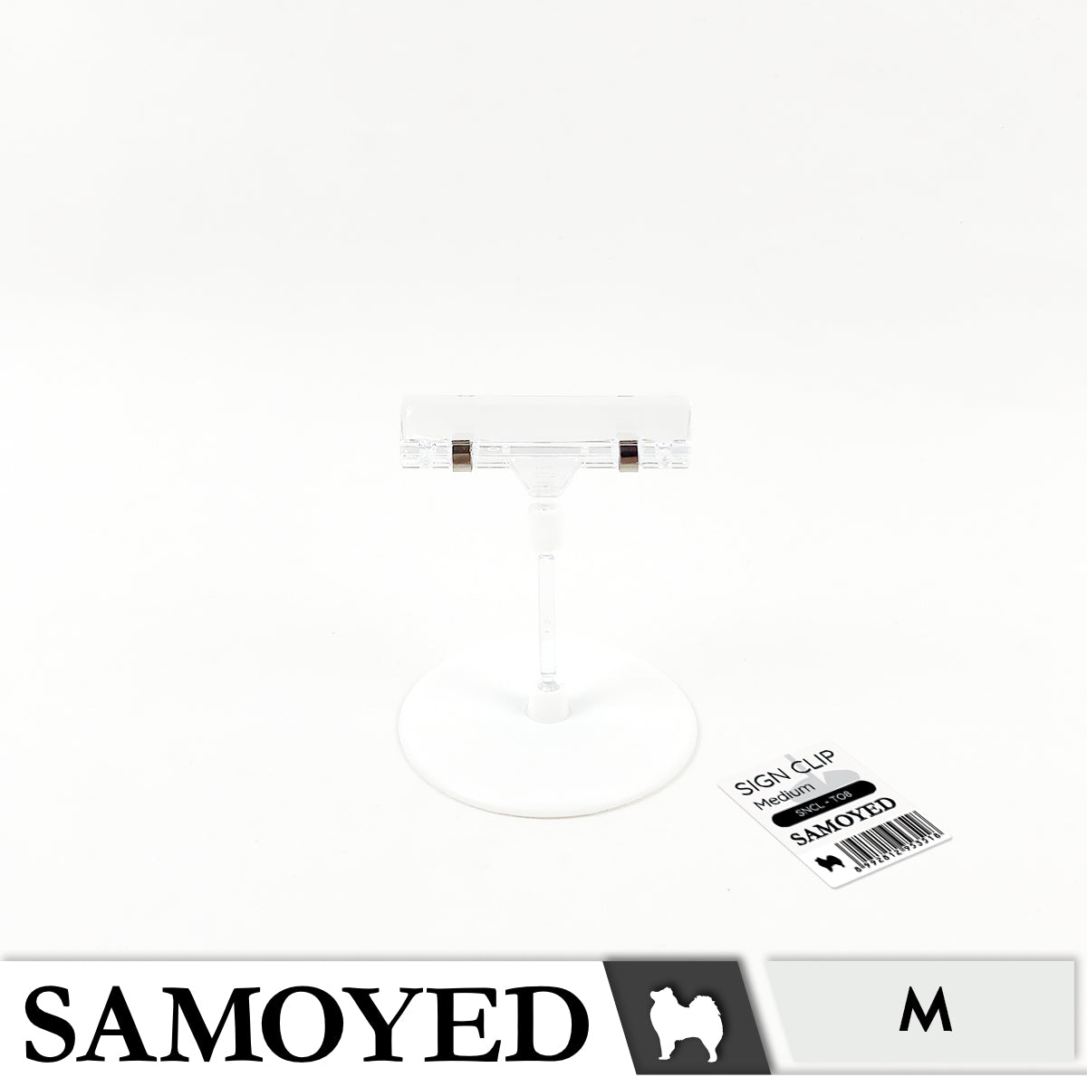 Sign Clip Samoyed SNCL-TO8