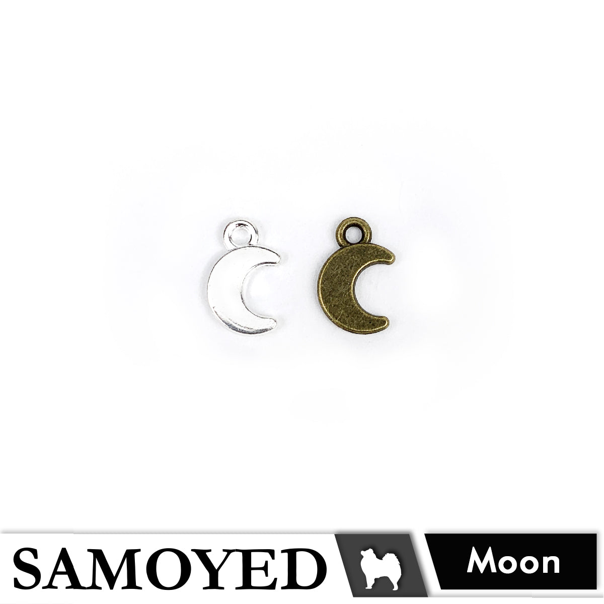 Accessory Charm Samoyed CHRM-PD-VG1 5 Pcs