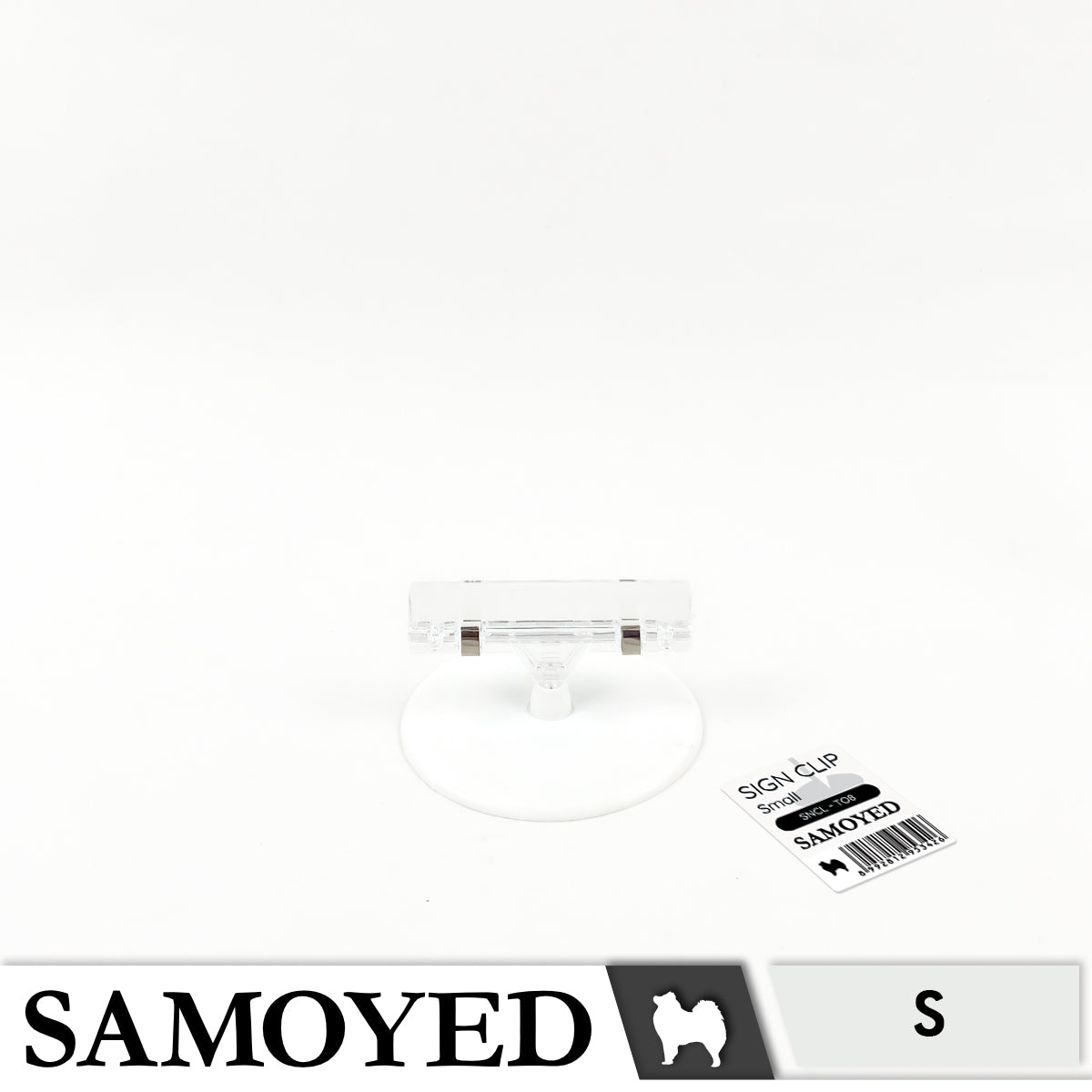 Sign Clip Samoyed SNCL-TO8