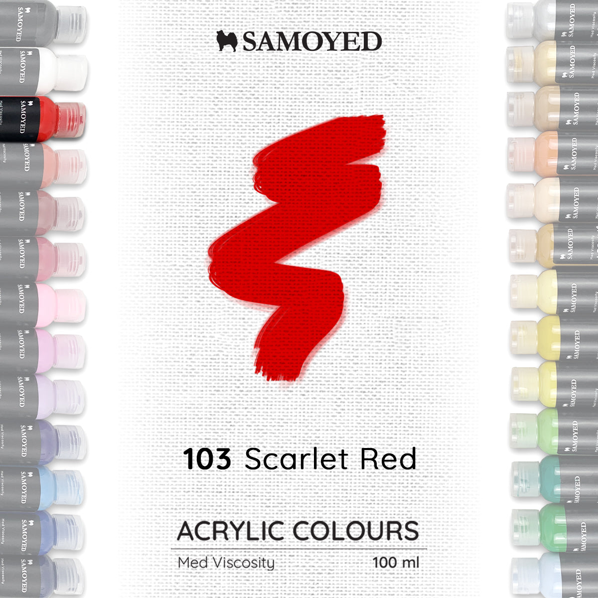 Acrylic Colour 100 ml Samoyed ACP-M