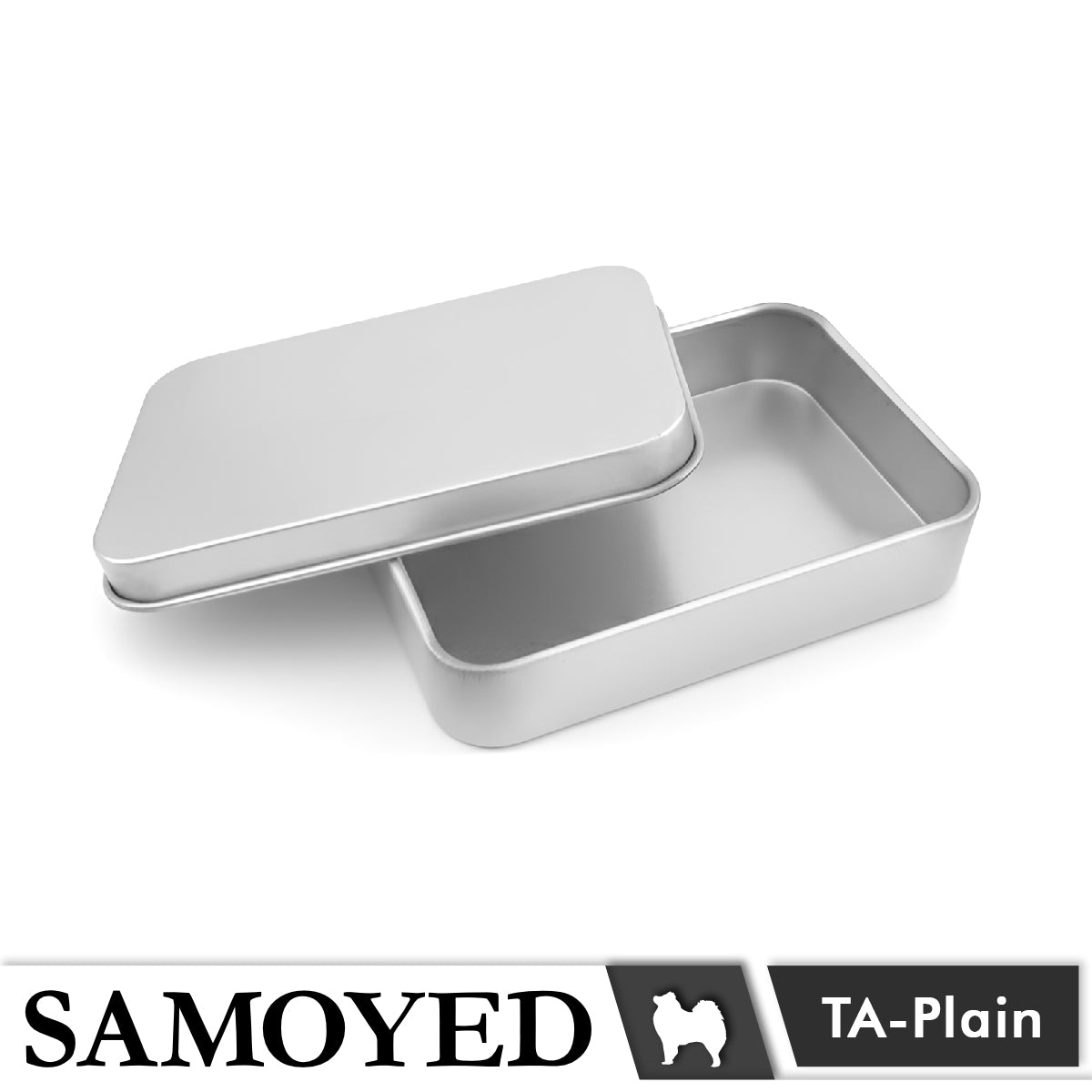 Tinplate Box Samoyed TNPX-A 88 x 60 x 18 mm