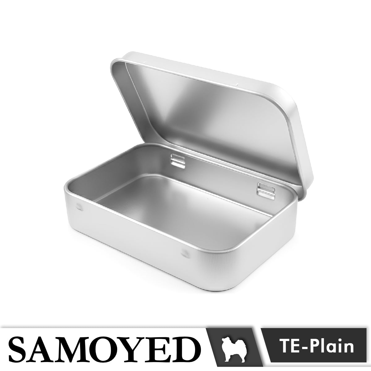 Tinplate Box Samoyed TNPX-A 88 x 60 x 18 mm