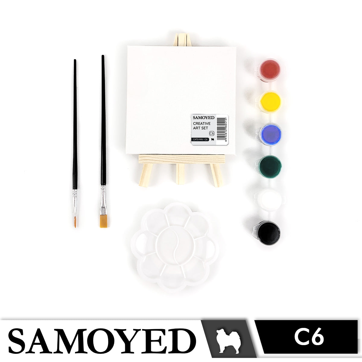 Creative Art Set Samoyed CATS-MN