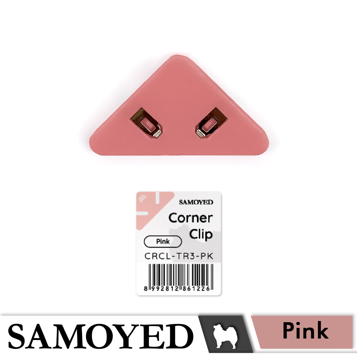 Corner Clip Samoyed CRCL-TR3