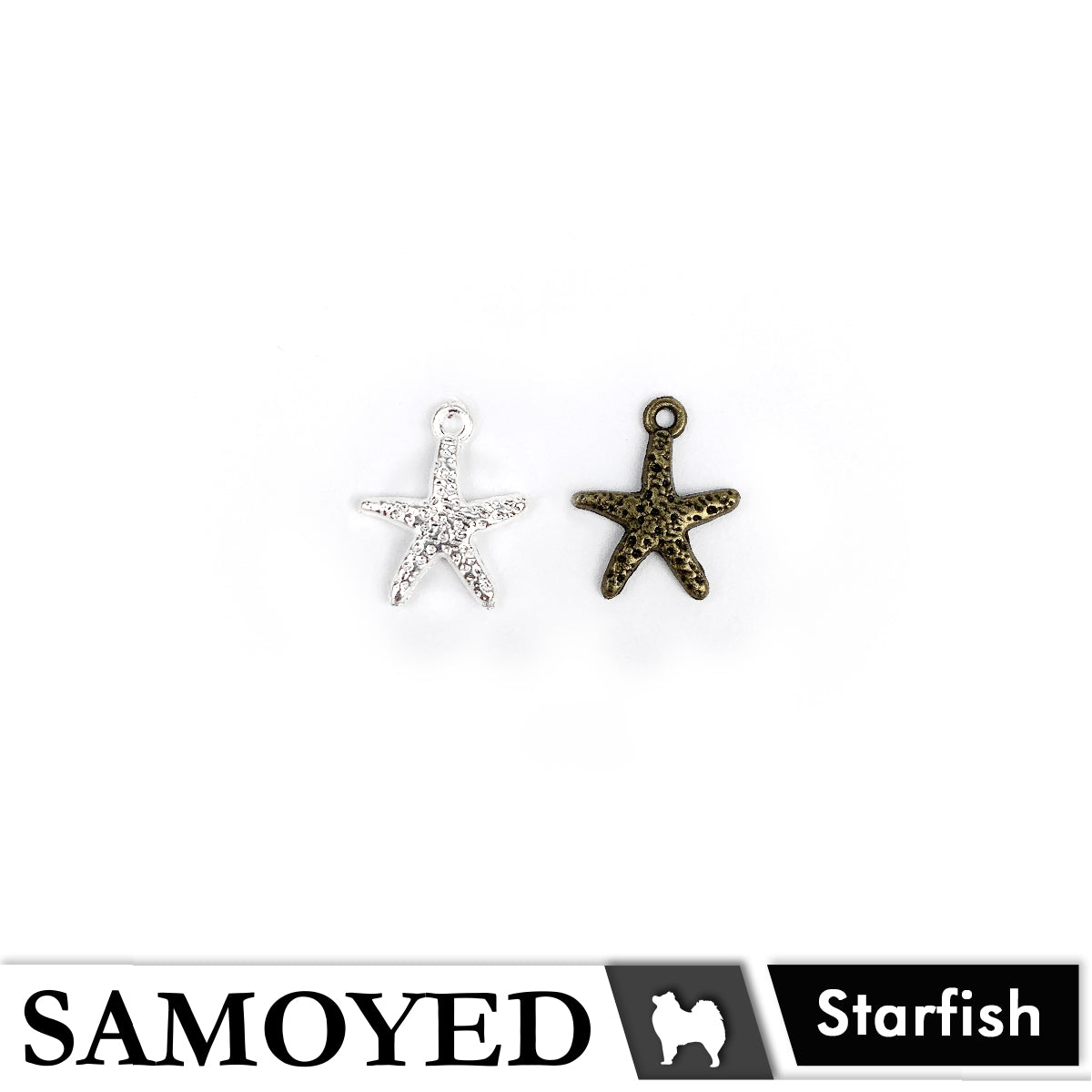 Accessory Charm Samoyed CHRM-PD-VG1 5 Pcs