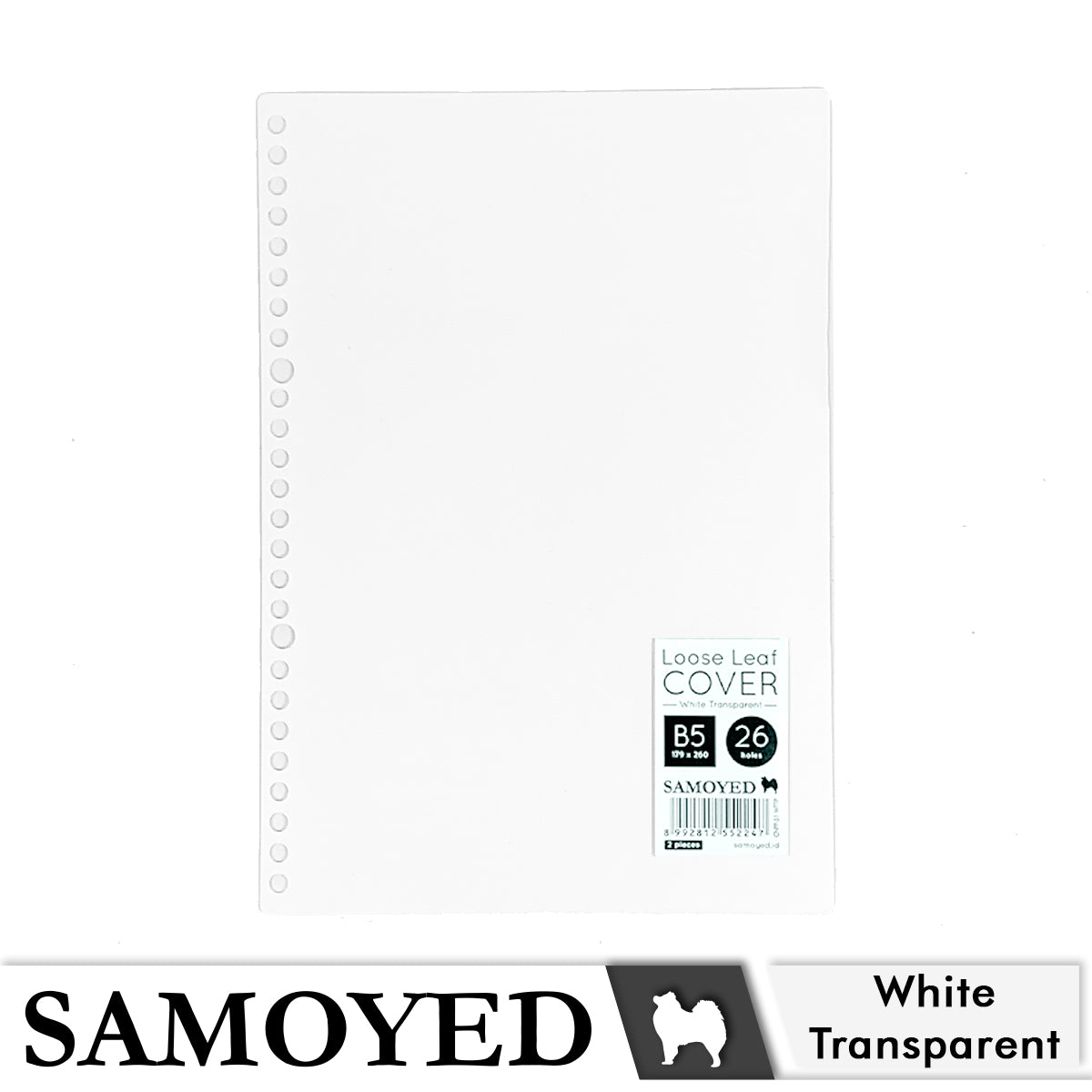 Loose Leaf Cover B5 Samoyed CNPP-51
