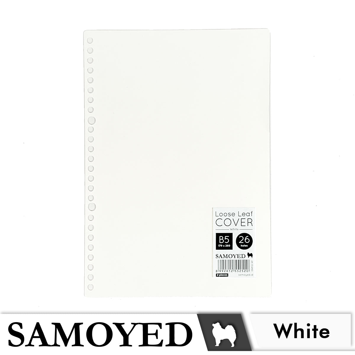 Loose Leaf Cover B5 Samoyed CNPP-51